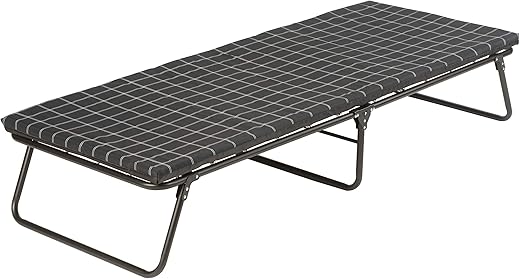 Coleman ComfortSmart Camping Cot with Sleeping Pad, Folding Steel Cot with Thick Mattress Pad for Comfortable Sleeping, Deluxe Size Available for Big & Tall Adults