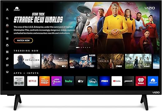 VIZIO 40-inch Full HD 1080p Smart TV with DTS Virtual: X, Alexa Compatibility, Chromecast Built-in, Bluetooth Headphone Capable, (VFD40M-08 New)